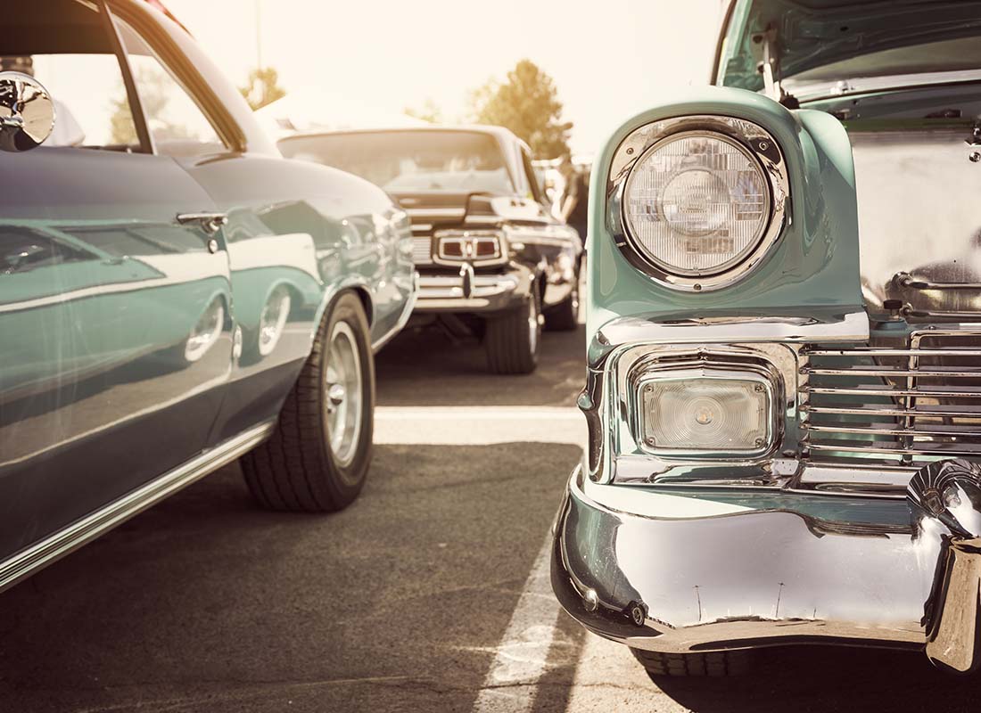 Classic car insurance offers extra coverage options beyond an auto policy. Serving clients in Wood River, IL and IL, KS, MO, and NV.